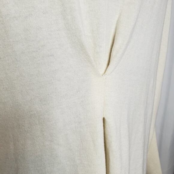 Moth (Anthropologie) cream open-front oversized cardigan, size XS/S Comfy/Cozy - Picture 8 of 10